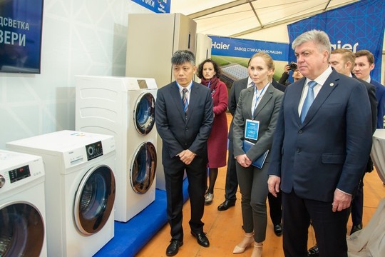 В Челнах дали старт строительству завода стиральных машин Haier