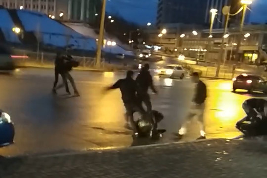 В центре Казани произошла драка