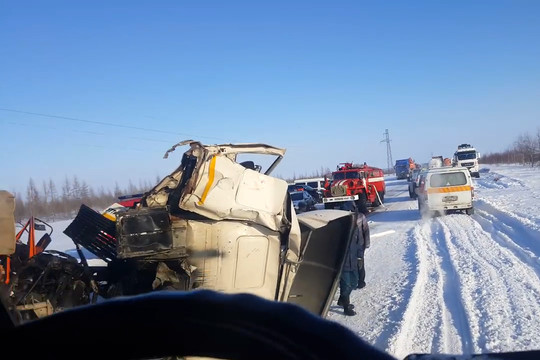 Вахтовики из Татарстана попали в ДТП на Ямале