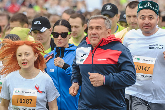 Казанский марафон – 2018: 10 тысяч участников, один президент и одна теледива