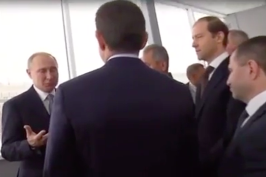Владимир Путин понаблюдал за полетом Ту-160М на Казанском авиационном заводе
