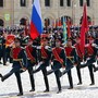Путин принял военный парад на Красной площади − первые фотографии