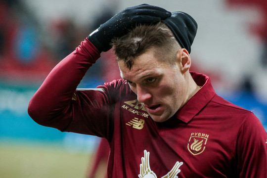 «Рубин» проиграл в -20 на «Казань Арене» московскому «Спартаку»