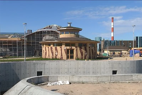 «Река Замбези» в казанском зоопарке готова на 80%