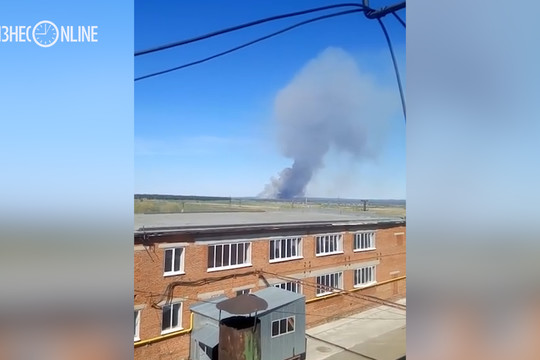В Удмуртии из-за пожаров взрываются боеприпасы