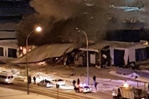 В Челнах на строительной базе прогремел взрыв
