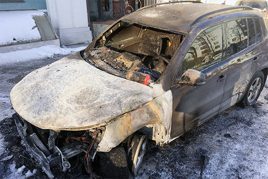 По факту поджога автомобиля виноторговца Якова Цейнштейна возбуждено уголовное дело