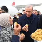 Эрдоган с женой прилетел в Казань на саммит БРИКС