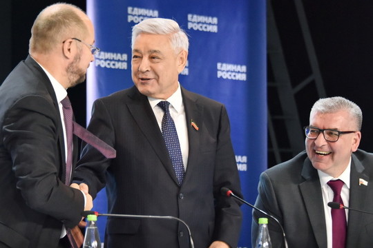 «Единая Россия»: Мухаметшин единогласно переизбран секретарем регионального отделения партии