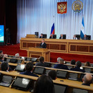 Недопущение кумовства, решение проблемы дольщиков за пару дней и производство беспилотников: Хабиров обратился с посланием к Курултаю