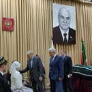Минтимер Шаймиев пришел на церемонию прощания с Фатихом Сибагатуллиным