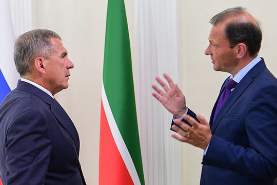 Рустам Минниханов: «Что касается Татарстана, он пока никогда не подводил!»