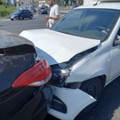 На Ленинской дамбе в Казани столкнулось 8 автомобилей