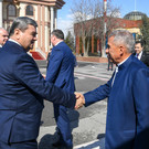 Минниханов прибыл в Таджикистан вместе с Мишустиным