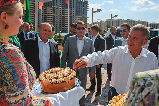 Минниханов посетил скачки на приз «Сабантуй-2018»