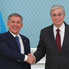 Минниханов встретился с президентом Казахстана