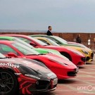 От Ferrari до Porsche: в центре Казани появились спорткары