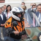 Минниханов посетил Tat Cult Fest и возглавил мотопробег в центре Казани 