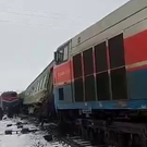 Пассажирский поезд Бишкек – Самара столкнулся с локомотивом в Казахстане