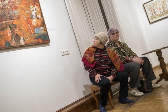 В Казани открылась выставка основателя первой в Елабуге художественной школы