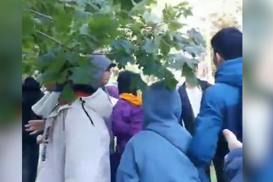 В Казани молодежь подралась в очереди за модными кроссовками 