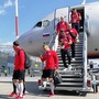 В Казань прилетела футбольная сборная Польши