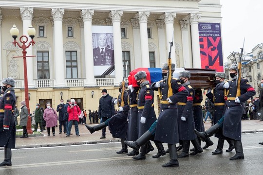 В Казани простились с последним Героем Советского Союза ​из РТ Борисом Кузнецовым