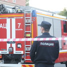 В Казани около компрессорного произошел пожар при демонтаже заброшенного здания  