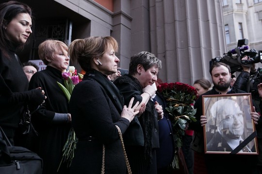 В Москве простились с Владимиром Этушем 