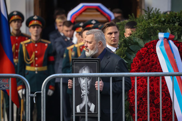 В Москве простились с бывшим президентом СССР Михаилом Горбачевым