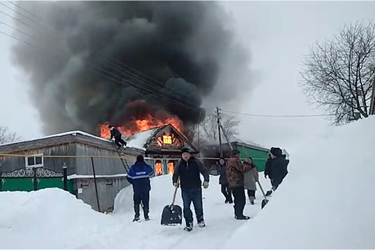 После гибели детей на пожаре в Кукморcком районе объявлен траур