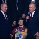 Путин прибыл в Ташкент – в аэропорту его встретил президент Узбекистана Мирзиёев