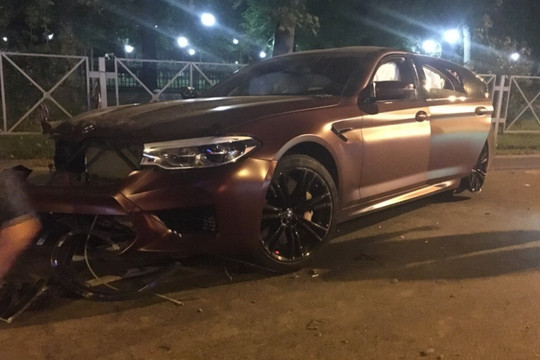 «Масо боком заходит!»: Федор Смолов разбил редкий BMW