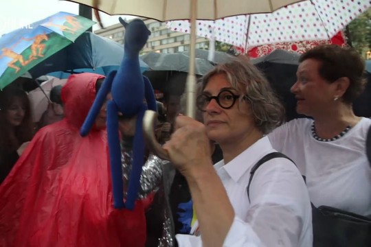 В Москве прошел «Марш матерей» в поддержку фигурантов «Нового величия»