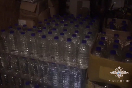 В Татарстане изъяли 17 тонн фальсифицированного алкоголя