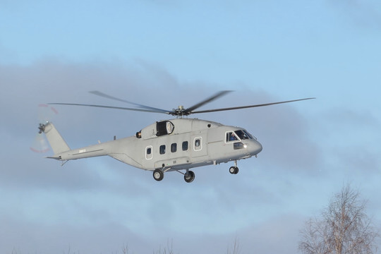 В Казани совершил первый полет вертолет Ми-38Т