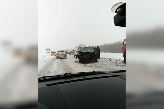 Сильная метель привела к авариям на дорогах Татарстана