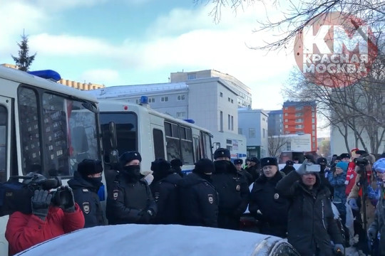 В Москве начались задержания пикетирующих у посольства Японии 