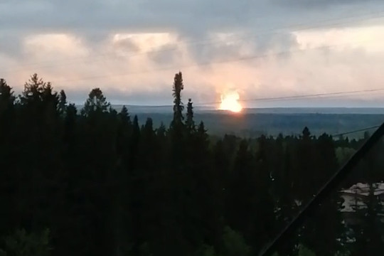 В Пермском крае прорвало магистральный газопровод