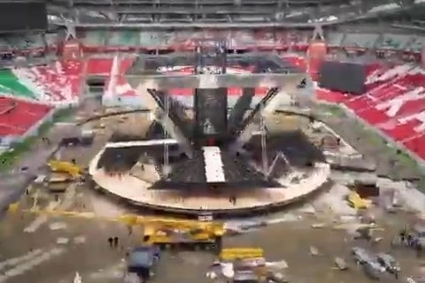 Как монтировалась сцена на церемонии открытия WorldSkills 2019