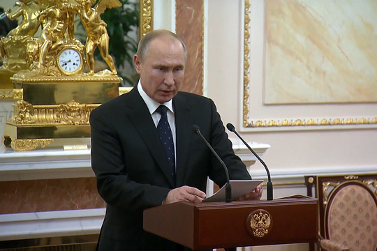 Путин заявил, что погибшие под Северодвинском испытывали уникальное оружие
