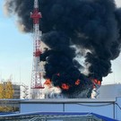 Снаряд ВСУ попал в нефтебазу Белгородской области