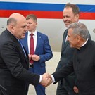 Михаил Мишустин прибыл на Казанский авиазавод