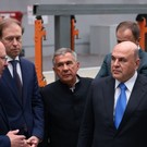 Мишустин на Казанском авиазаводе: первые фото