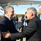 Президент Узбекистана Мирзиёев впервые прибыл в столицу РТ
