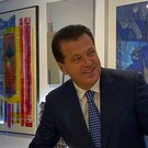 Метшин первым заложил деталь в панно «Казань будущего». Его создает автор мозаик московского метро