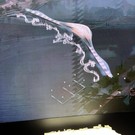В Казани представили проект моста с искусственным островом и фонтанами на Кабане