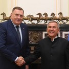 Додик – Минниханову: товарооборот небольшой, но дружба республик гораздо больше