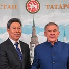 Минниханов встретился с экс-министром госбезопасности КНР