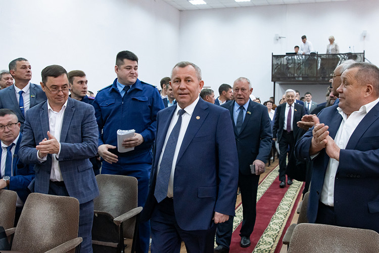 Как провожали главу Мамадыша в Госдуму